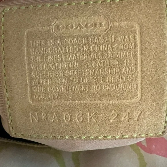 Coach Multicolor Mini Tote Bag – Pastel Signature C Print - Picture 9 of 9